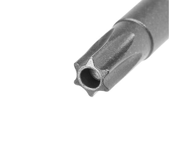 10pcs 100mm 1/4' Hex Shank T27 Magnetic Torx Head Security Screwdriver Bits S2