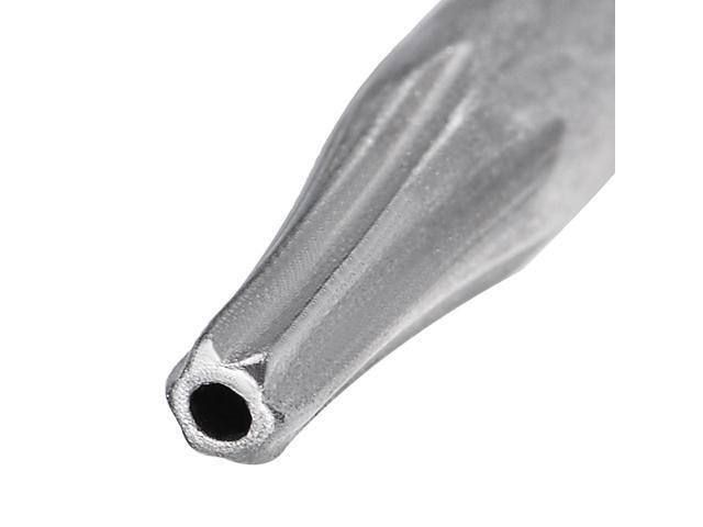 10 Pcs 1/4' Hex Shank T6 Magnetic Security Torx Screwdriver Bits 100mm Length