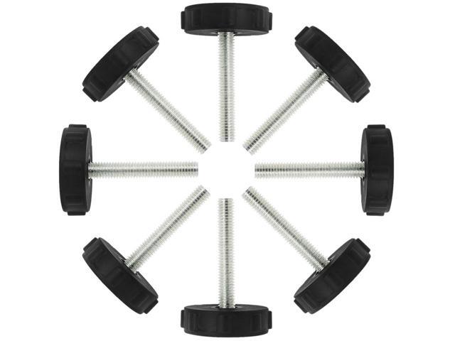 M8 x 50 x 40mm Leveling Feet Adjustable Leveler Floor Protector for Table 8pcs