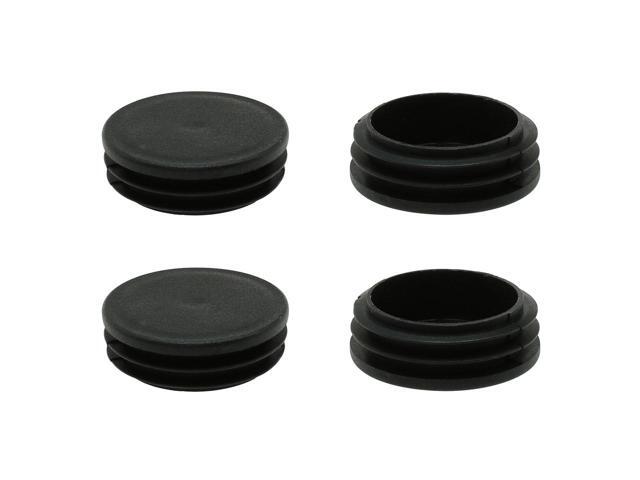 1 7/8' 48mm OD Plastic Round Tube Inserts Protector 4pcs, 0.43'-0.51' Inner Dia