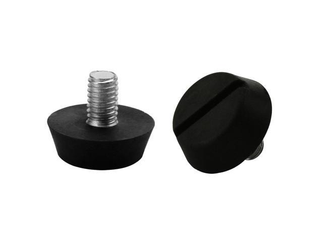 M6 x 10 x 20mm Leveling Feet Adjustable Leveler Protector for Sofa Leg 2pcs