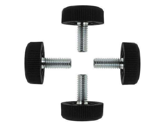 M8 x 20 x 30mm Furniture Glide Leveling Feet Base Protector for Desk Leg 4pcs