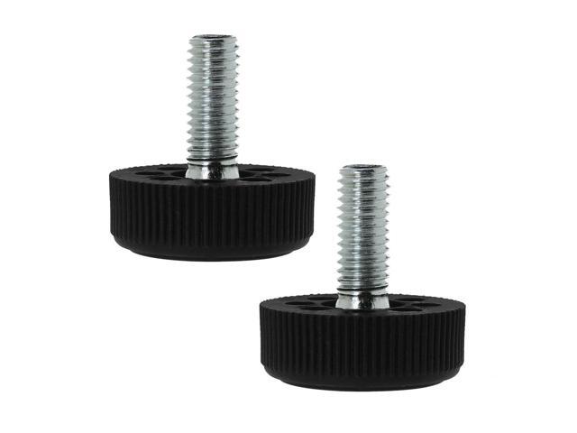M8 x 20 x 30mm Furniture Glide Leveling Feet Base Protector for Desk Leg 2pcs