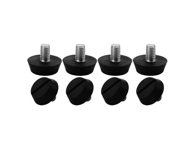 M6 x 10 x 20mm Leveling Feet Adjustable Leveler Protector for Sofa Leg 8pcs