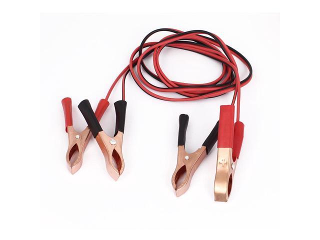 Unique Bargains Double-ended Alligator Battery Booster Clip Connector Clamp Test Wire Cable