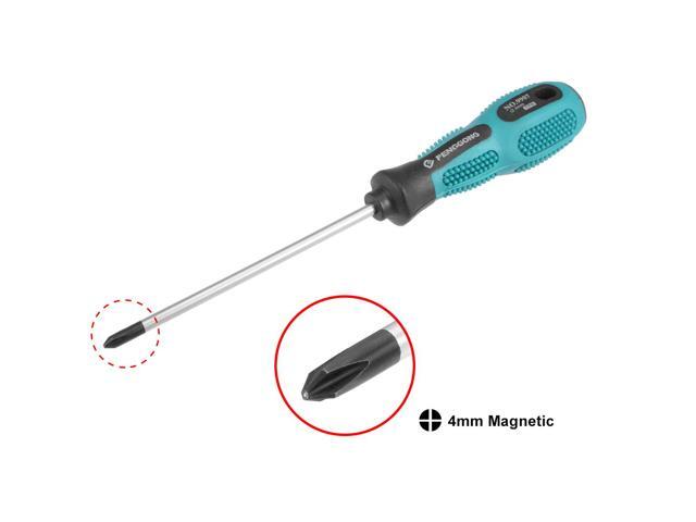 #0 Phillips Screwdriver 4 Inch Round Shaft Non Slip Comfortable Handle