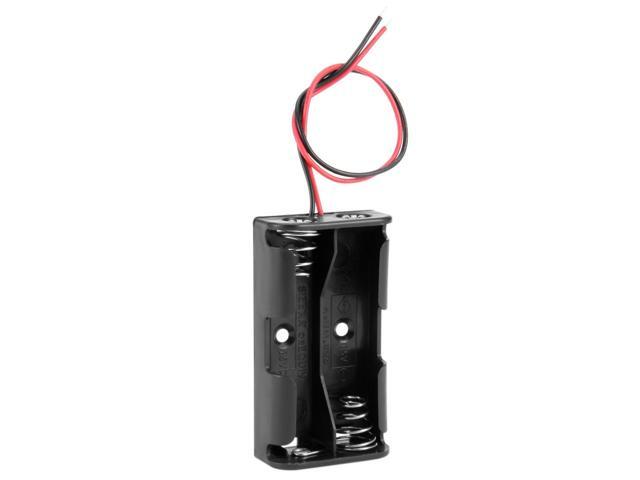 3V Battery Holder Case Storage Box 2 x 1.5V AA Batteries Wires
