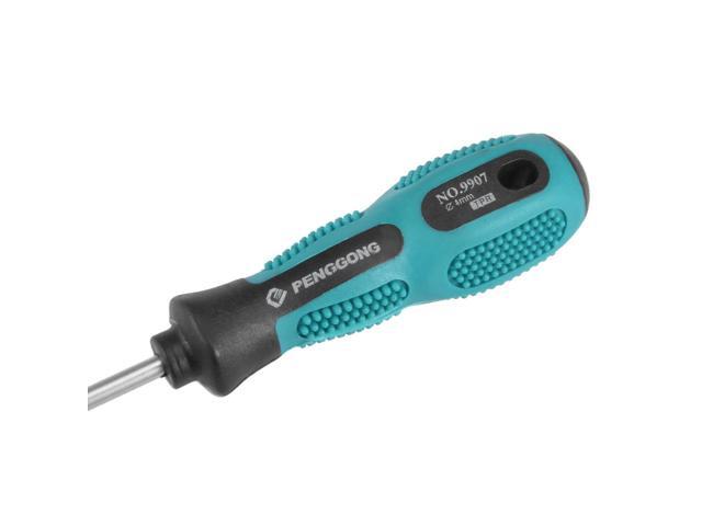 #0 Phillips Screwdriver 4 Inch Round Shaft Non Slip Comfortable Handle