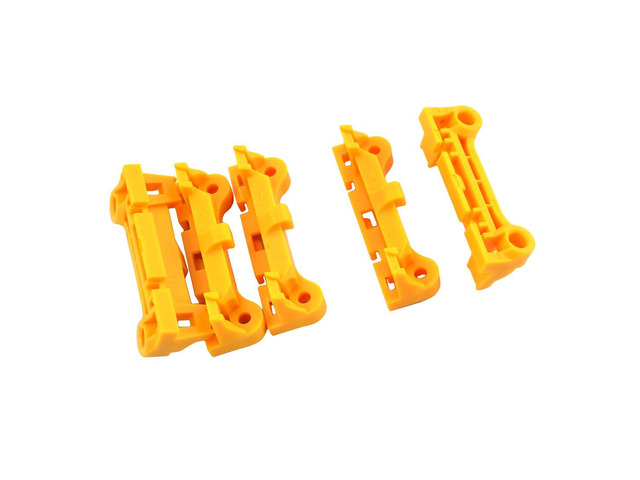 5pcs CPU Fan Retainer Bracket Stand Parts Yellow for AM2 AM3 FM1 FM2 FM2+
