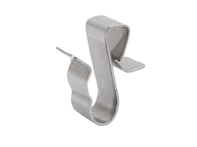 Solar Photovoltaic Parts Stainless Steel Cable Clip Clamp Silver Tone 20pcs