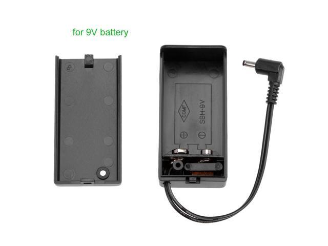 18V Battery Case Storage Box 2 x 9V DC ON/OFF Switch With Cover 5Pcs