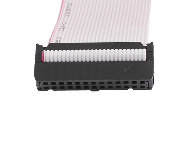 2.54mm Pitch 26 Pins 26 Wires F/F IDC Connector Flat Ribbon Cable 20 Inch Length