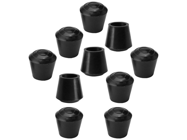 10pcs Chair Leg Tips Caps 14mm 9/16 Inch Anti Slip Rubber Furniture Table Feet Cover Floor Protector Reduce Noise Prevent Scratches