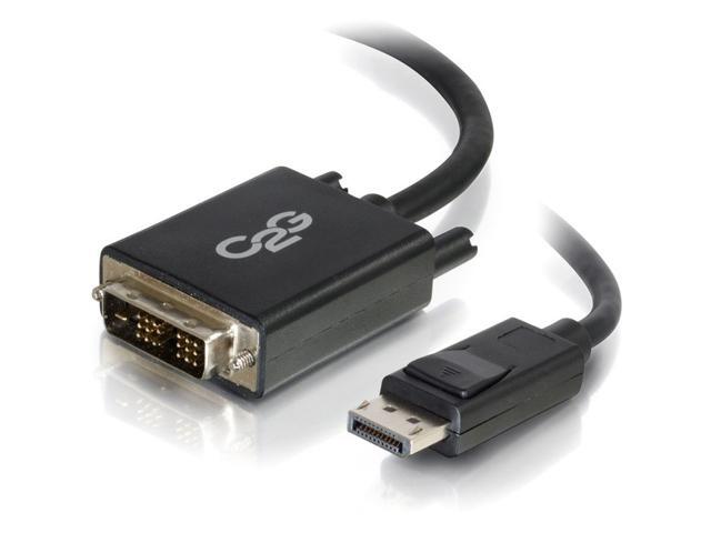 C2G DisplayPort (M) to Single Link DVI-D (M) Adapter Cable. 6 ft - Black - image 11