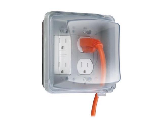 Hubbel Electric Raco MM2410C 2.75 in. Clear 55-in-1 Standard Cover