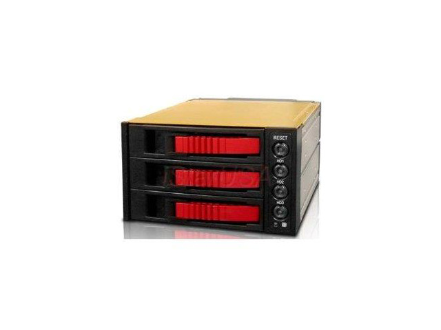 Istarusa 2x5.25 To 3x3.5 Sas-sata 6.0 Gb-s Hot-swap Cage