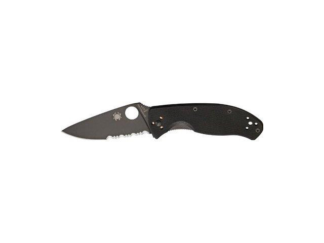SPYDERCO C122GBBKPS SPYDERCO TENACIOUS G-10 COMBO BLK