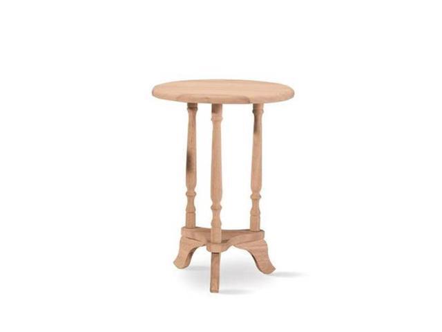 Intenational Concepts OT-601 Round Plant Table, Unfiinished