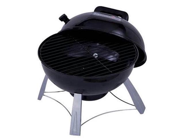 Char-Broil 13301719 Portable Kettle Charcoal Grill, Black photo
