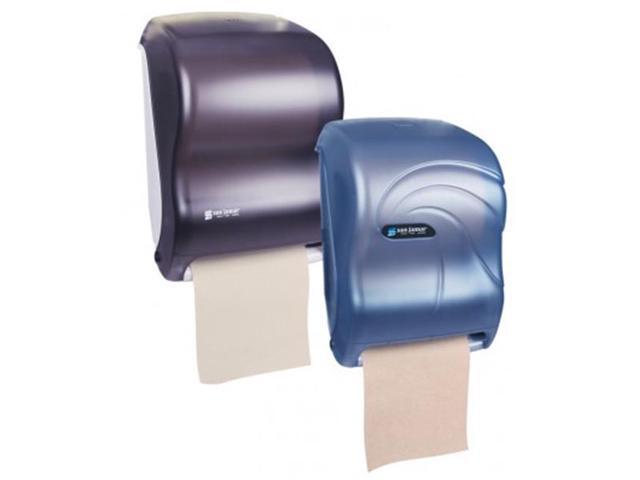 San Jamar Tear-N-Dry Touchless Roll Towel Dispenser 16 3/4 x 10 x 12 1/2 Silver