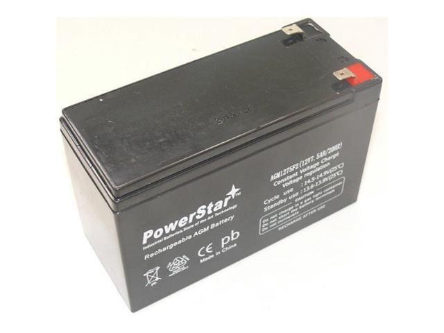12V 7.5AH Sealed Lead Acid Home Security Alarm Battery Replaces 7.2ah