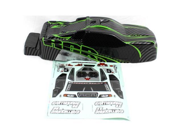 Redcat Racing Part BS801-017G RC Truck Body Green and Black for Earthquake