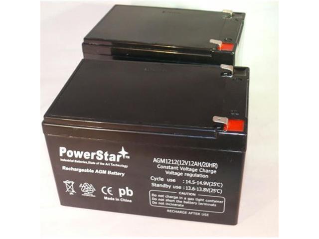 2 Pack 12V 12AH FITS REPLACES- UB12150F2 12V 15AH Battery - NEW