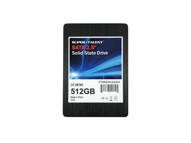 Super Talent SATA 2.5' 512GB SSD Hard Drive TLC Solid State Drive - FTM51N325H