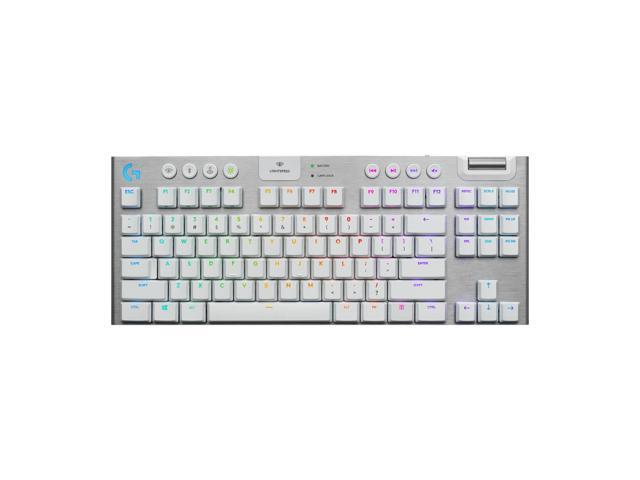 Logitech G915 TKL Tenkeyless Wireless RGB Mechanical Gaming Keyboard and USB Hub