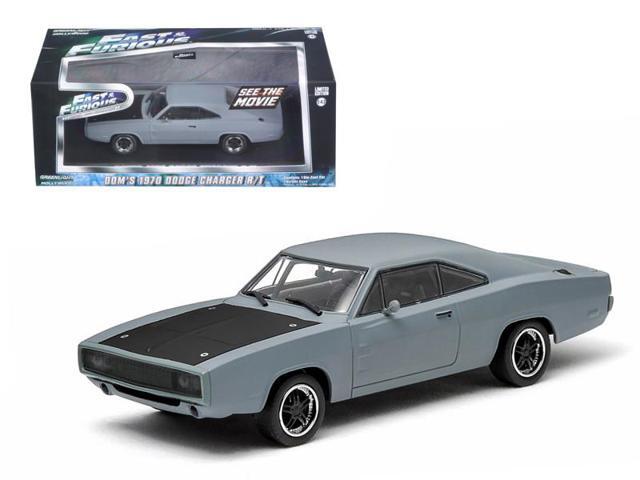 Dom's 1970 Dodge Charger R/T Primered Grey Fast and Furious Movie (2009) 1/43 by Greenlight 86217
