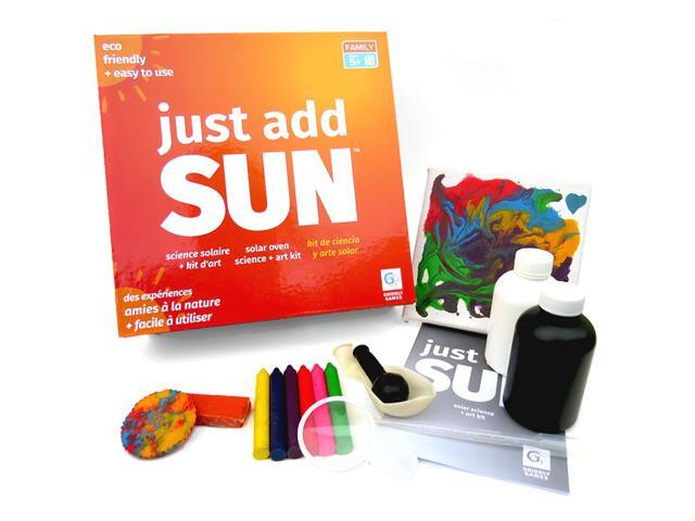 Griddly Games GRG4000566 Just Add Sun Solar Science Art Kit