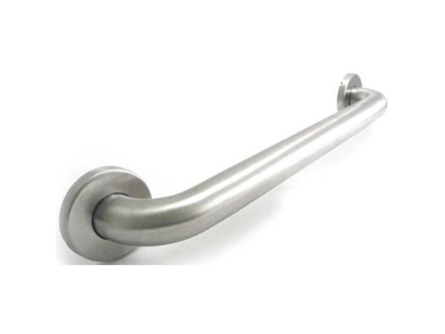 Wingits WGB6SS24 Grab Bar With Cover, 24 In. X 1-1/2 In., Satin Stainless Steel