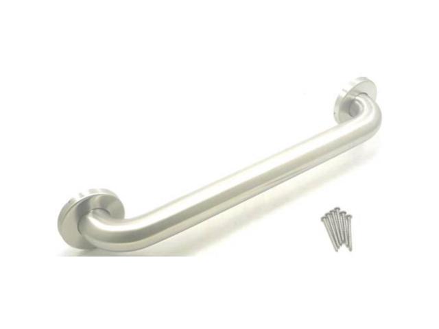 Wingits WGB6SS18 Grab Bar With Cover, 18 In. X 1.5 In., Satin Stainless Steel -