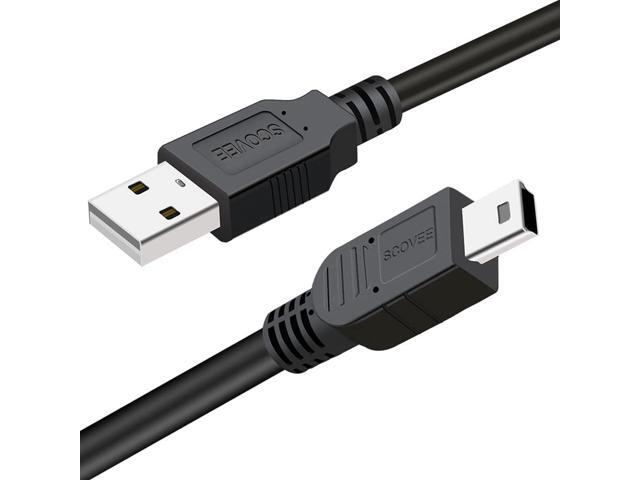 Camera USB Cable Cord for Canon Rebel/PowerShot/EOS/DSLR/ELPH Digital Cameras,Transfer Wire Data Cable for Canon Rebel Camcorder,Vixia PC Computer...