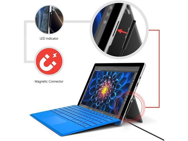 Surface Car Charger with USB Charging Port, Total 42W 12V 2.58A Power Supply, Compatible for Microsoft Surface Pro7 + Plus Pro6 Pro5~3 Surface Go...