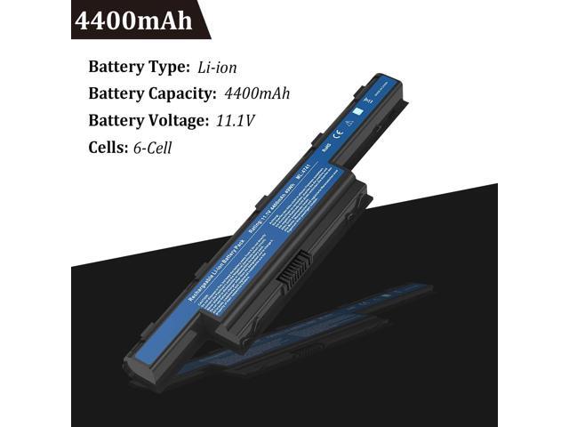 AS10D31 AS10D51 Notebook Battery Replacement Compatible with Acer Aspire 5253 5251 5336 5349 5551 5552 5560 5733 5733Z 5740 5735 5735Z, Gateway...