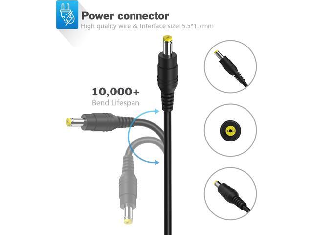 65W Laptop Charge Compatible with Acer Aspire E15 E5 E5-575 E5-521 R3 R3-471 Aspire 5 V5 V3 R7 M5 S3 E1 ES1 ES1-511 ES1-531 ES1-111M PA-1650-86...