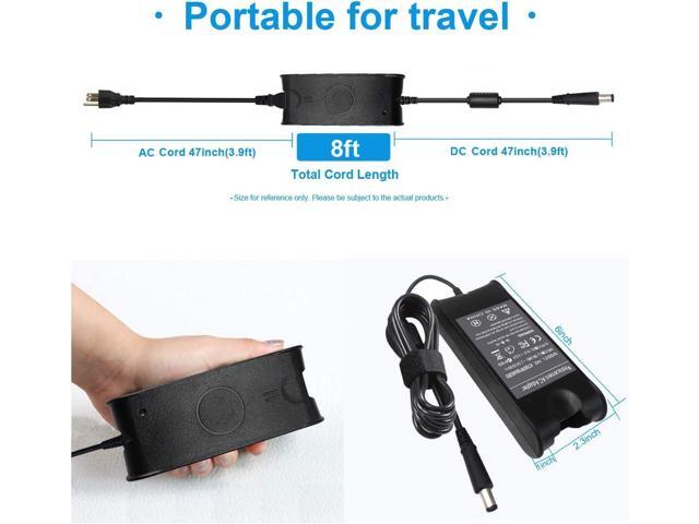 90W 19.5V 4.62A AC Charger Compatible with Dell Inspiron 17R N7110 N5110 1720 1537 1564 N4110 3721 6000 6400 Latitude E6410 E4310 3450 3543 E4300...