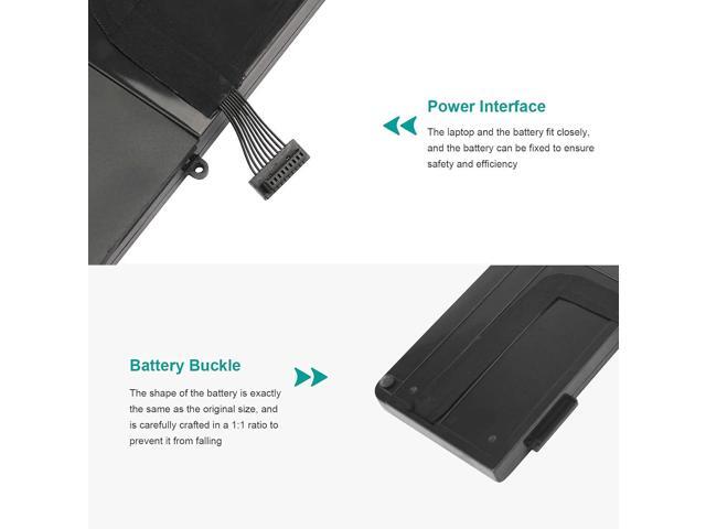 Futurebatt A1286 A1382 Laptop Battery for MacBook Pro 15 inch Mid 2012 Early 2011 Late 2011 Replacement for MacBook Pro 8,2 9,1