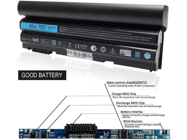 LQM 11.1V 97Wh 9cell New Laptop Batery for Dal Latude E6420 E0430 E0520 E0530 E5420 E5520 E5430 E5530,Compatble P/N M5Y0X T54FJ 2P2MJ 312-1325...