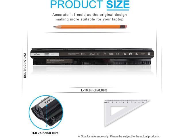 40Wh Type M5Y1K 14.8V Battery for Dell Inspiron 15 5000 3000 Series 5566 5555 5558 5559 5758 3567 3551 3552 3558 14 3451 3452 3458 5458 17 5755...