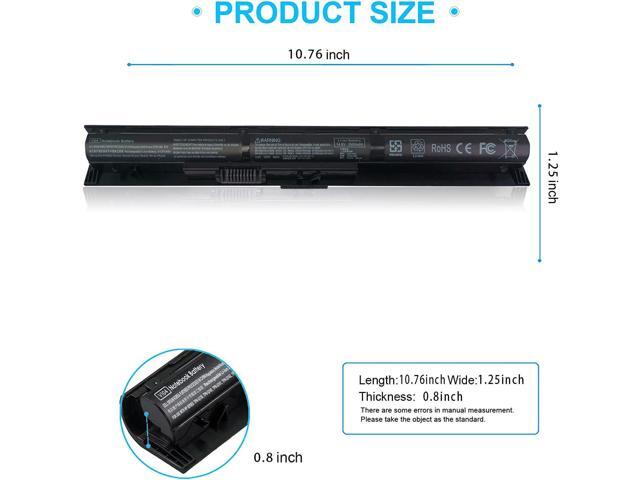 VI04 Notebook Battery for HP Spare 756743-001 756478-851 756744-001 756478-421 756478-422 VI04041 VI04XL VI04041-CL HSTNN-LB6I HSTNN-C82C ProBook...