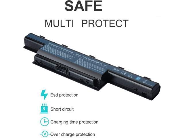 Laptop Battery Replacement for Compatible AS10D31 AS10D41 AS10D51 AS10D61 AS10D71 AS10D73 AS10D75 AS10D81 5250 5336 5551 5552 5560 5733Z AS5741...