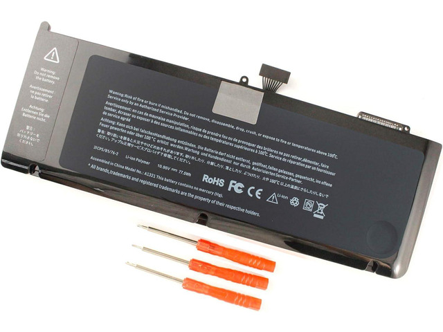 A1321 A1286 Laptop Battery for MacBook Pro 15 Inch Mid 2009 Mid 2010, Replacement for MacBook Pro Battery A1321 A1286 MC371LL/A MC372LL/A MB985...