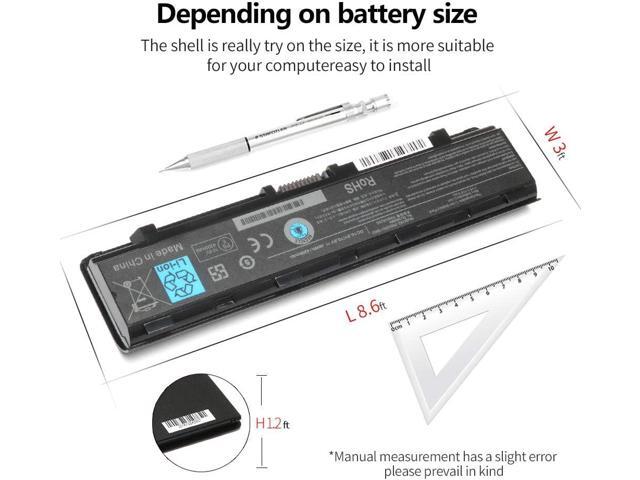 New PA5024U-1BRS Laptop Battery Compatible with Toshiba Satellite C55 C55-A C55T C55DT C55D C855 C855D L855 L875 P855 P875 S855 S875 Series Battery...
