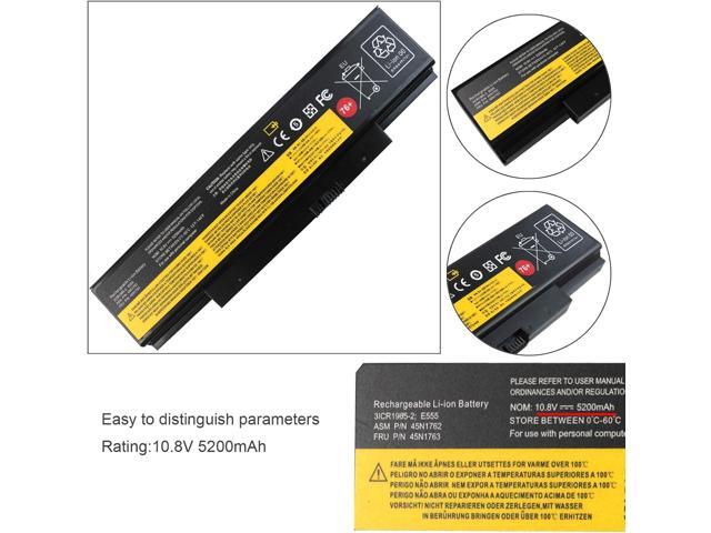 45N1762 76+ Laptop Battery Compatible with Lenovo ThinkPad (Edge) E550 E550c E555 E560 E565 Series 3INR19/65-2 45N1758 45N1759 45N1760 45N1763...