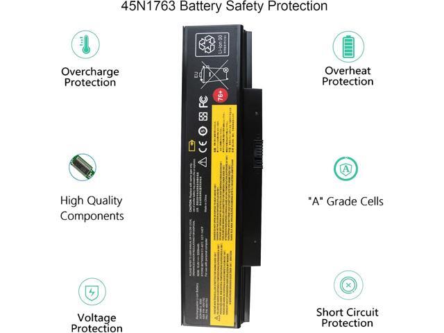 45N1762 76+ Laptop Battery Compatible with Lenovo ThinkPad (Edge) E550 E550c E555 E560 E565 Series 3INR19/65-2 45N1758 45N1759 45N1760 45N1763...