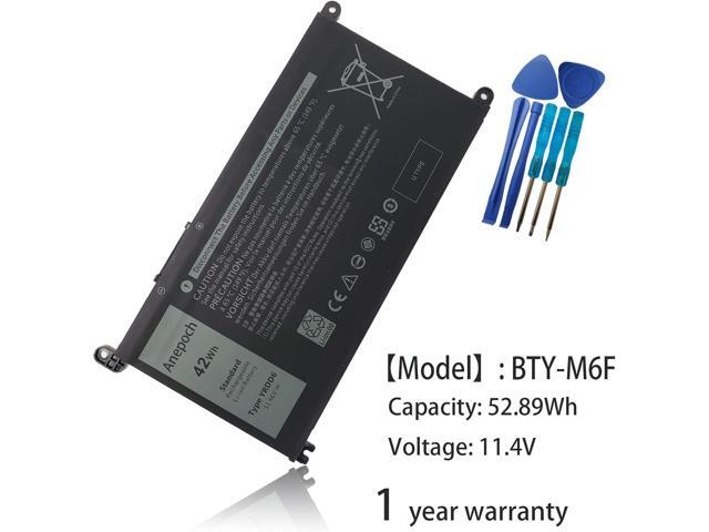 YRDD6 Laptop Battery Replacement for Dell Inspiron 5481 5482 5485 5491 2-in-1 5493 5584 5593 3493 3582 3593 3793 5480 Vostro 5581 5490 5590 0YRDD6...