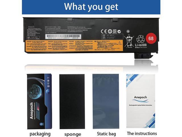 45N1126 45N1127 68 Laptop Battery Replacement for Lenovo ThinkPad T440 T440S X240 X240S S440 S540 X250 T450S L450 X260 K2450 T450 T460 0C52861...