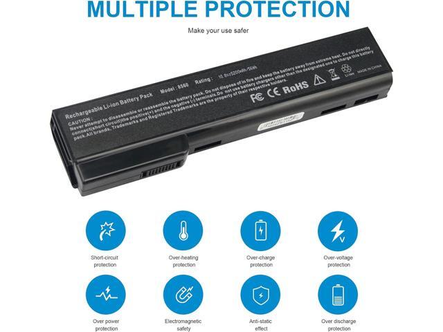 8460p Laptop Battery for HP EliteBook 8460w 8470p 8470w 8560p 8570p 8770P; HP ProBook 6360B 6460B 6465B 6470B 6560B 6565B 6570B Notebook, CC09 CC06...